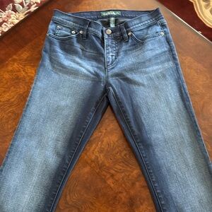 Lauren Ralph Lauren Dark Blue Straight Jeans